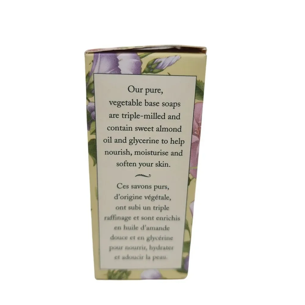NEW Crabtree & Evelyn SUMMER HILL Scented Bath Soap 3.5oz Retired Scent England